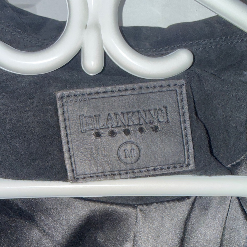 Blank NYC Black Studded Suede Jacket - Picture 2 of 8